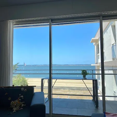 L'Ocean Vue Bassin 1Ere Ligne Plage Pereire Vue Mer Apartment Arcachon Exterior photo
