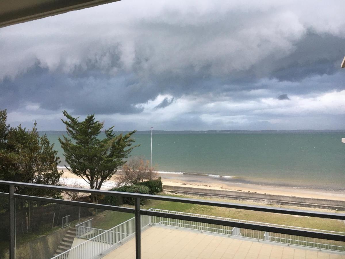 Apartment L'ocean Vue Bassin 1ere Ligne Plage Pereire Vue Mer Arcachon